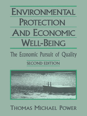 cover image of Economic Development and Environmental Protection